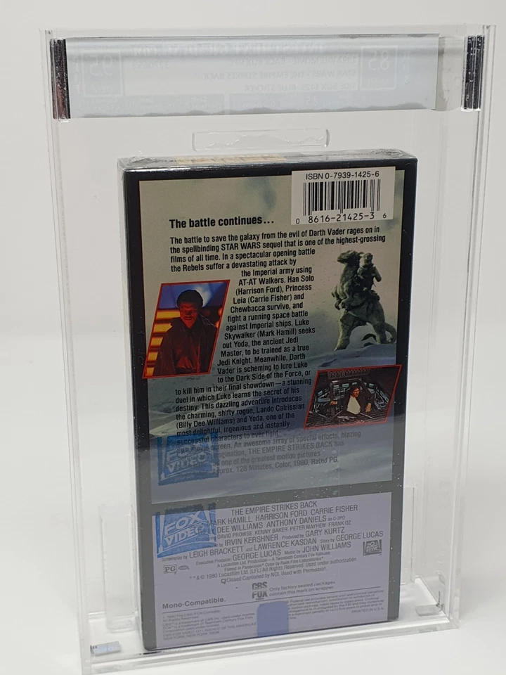 STAR WARS - The Empire strikes back VHS Video NEU sealed CBS Fox red IGS (No CGC - Bild 4 von 4