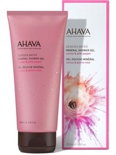 AHAVA Deadsea Water Mineral Shower Gel Cactus Pink Pepper 6.8 oz 200 mL NEW