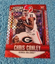 2015 Panini Prizm Draft Picks Rookie Chris Conley Georgia Red Power #184