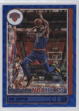 2021-22 Panini NBA Hoops Hyper Blue Obi Toppin #177 0w93