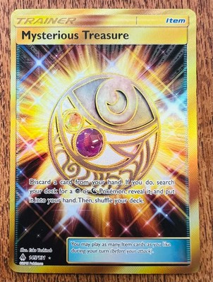 Mysterious Treasure 145/131 Forbidden Light Gold Secret Rare Pokemon TCG