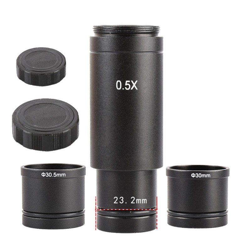 C Mount Adapter Lens Industrial Camera Connected Microscope Reduction ...