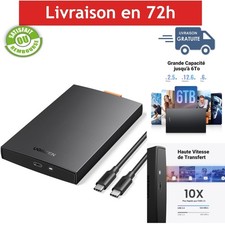 Boîtier disque dur 2,5" UGREEN USB C SATA III SSD HDD externe
