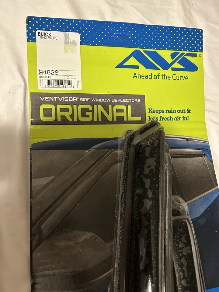 AVS Ventvisor Deflectores de Ventana Lateral Acrílico para 18-23 Buick Enclave NUEVO Foto 3 de 4