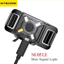 Nitecore NU05 LE White Blue Green Red USB Rechargeable Signal & Safety Light