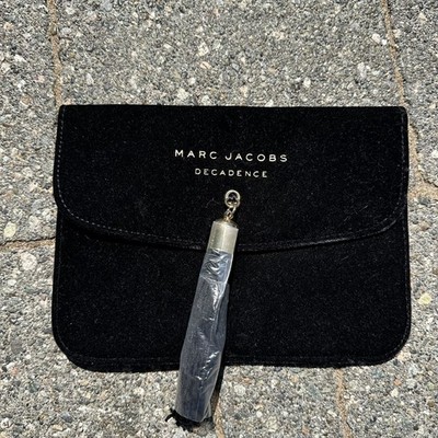 MARC JACOBS DECADENCE Clutch Tasche Schwarz Kosmetiktasche Pochette. Brand new 
