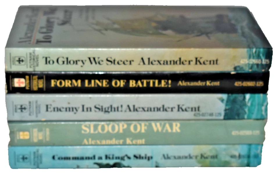 Alexander Kent The Richard Bolitho Saga Lot Of 5 PB Books - Image 3 of 3