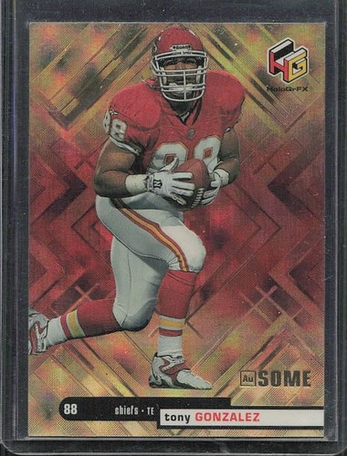 Tony Gonzalez [Ausome] #28 1999 Upper Deck Hologrfx card