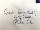 1971 1st Day Issue, Autographed by Phila. Newsman  Back and Longstreth — photo 4