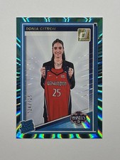 2025 SONIA CITRON Donruss WNBA Teal Laser Rated Rookie #87 RC /125