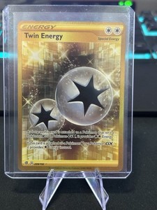 Twin Energy - 209/192 - Pokemon Rebel Clash Sword & Shield Secret Rare Card NM