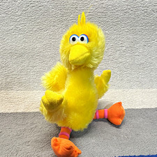 Nanco Sesame Street Big Bird Plush Stuffed Animal Small Yellow Orange 2022