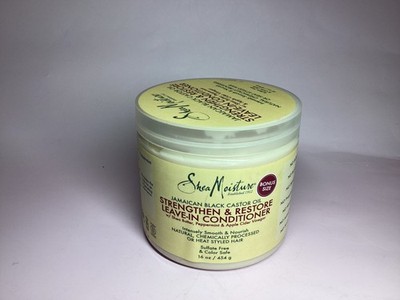 Shea Moisture Oil Strengthen, Grow, and Restore Leave-In Conditioner 16 oz