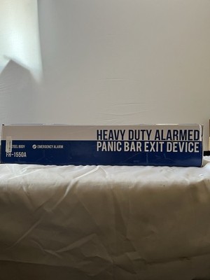 Alarmed Commercial Push Bar Exit Device Panic Bar Loud Warning Alarm Emergenc...