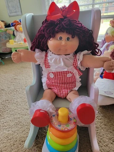 Vintage Cabbage Patch Kid Reroot 1983 Hm1 Beautiful Long Layers  Cute Pie