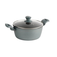 Progress Stockpot with Lid 24 cm Shimmer Range Dishwasher/Metal Utensil Safe