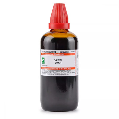 Willmar Schwabe India Homeopathic Opium Dilution (100ml)