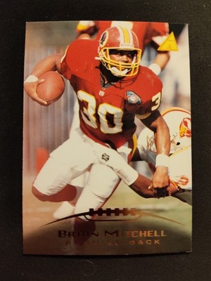 1995 Pinnacle - Brian Mitchell #96 Washington Redskins 