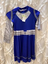 Zombies 3 Cheerleader Stretch Costume Girls Dress Kids Halloween Outfit 7-8