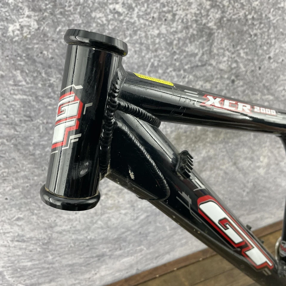 Cuadro de bicicleta de montaña GT XCR 2000 de colección 19 pulgadas 6061 aluminio I-Drive EE. UU. MTB Foto 3 de 4