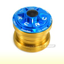 KCNC Radiant KR3 1-1/8" Sealed Bearing External Threadless Headset, Blue