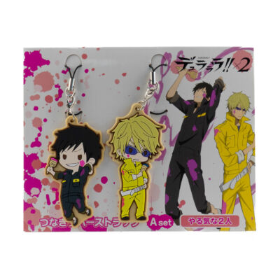 F90-736 Ascii Media Funktioniert Gummiband Durarara 7.6cm