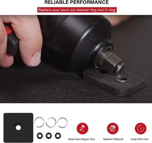 3/8"Impact Wrench Retaining Ring Clip with O-Ring For Milwaukee Type - Picture 4 of 8