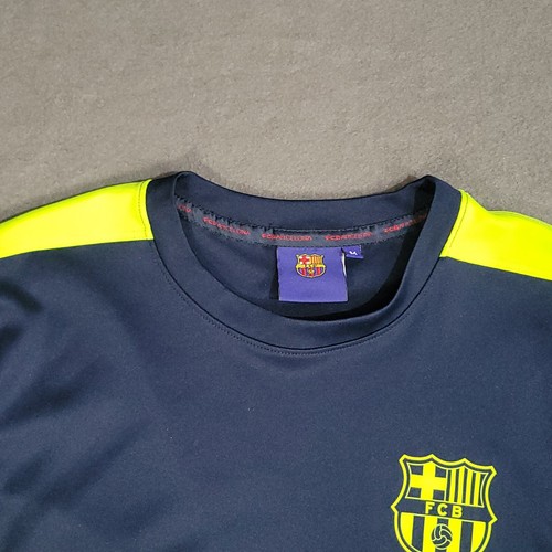  FCB Barcelona Football Soccer T-Shirt Size Medium Training  - Picture 4 of 10
