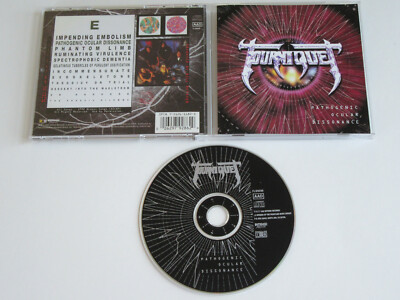 TOURNIQUET Pathogenic Ocular Dissonance CD 1992 THRASH RARE 1st PRESS INTENSE!!!