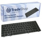 Orig Tastatur QWERTZ mit Trackpoint DE für HP EliteBook 8470p 8470w (LY544EA)