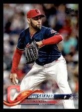 2018 Topps Danny Salazar #38 Cleveland Indians Baseball Card