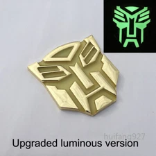 Upgraded Metal 3D Truck Body Car Rear Trunk Tailgate Badge AUTOBOTS Emblem Decal
