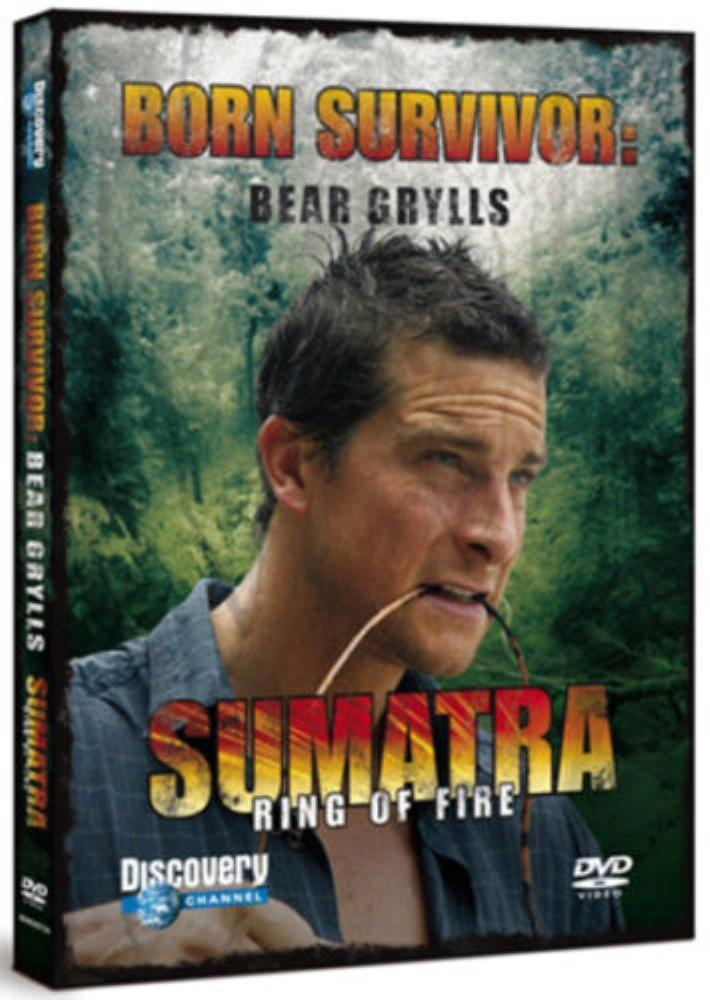 Bear Grylls: Born Survivor - Sumatra, Ring of Fire DVD (2008) FREE SHIPPING