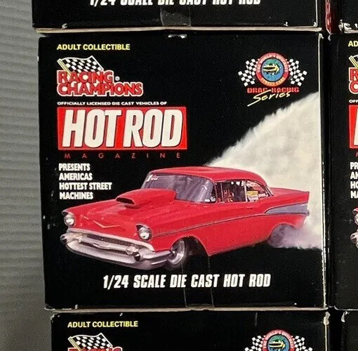 超レア！RACING CHAMPIONS '55CHEVY HOTROD Racing Champions Drag Racing Series 1/24 Scale Die Cast Hot