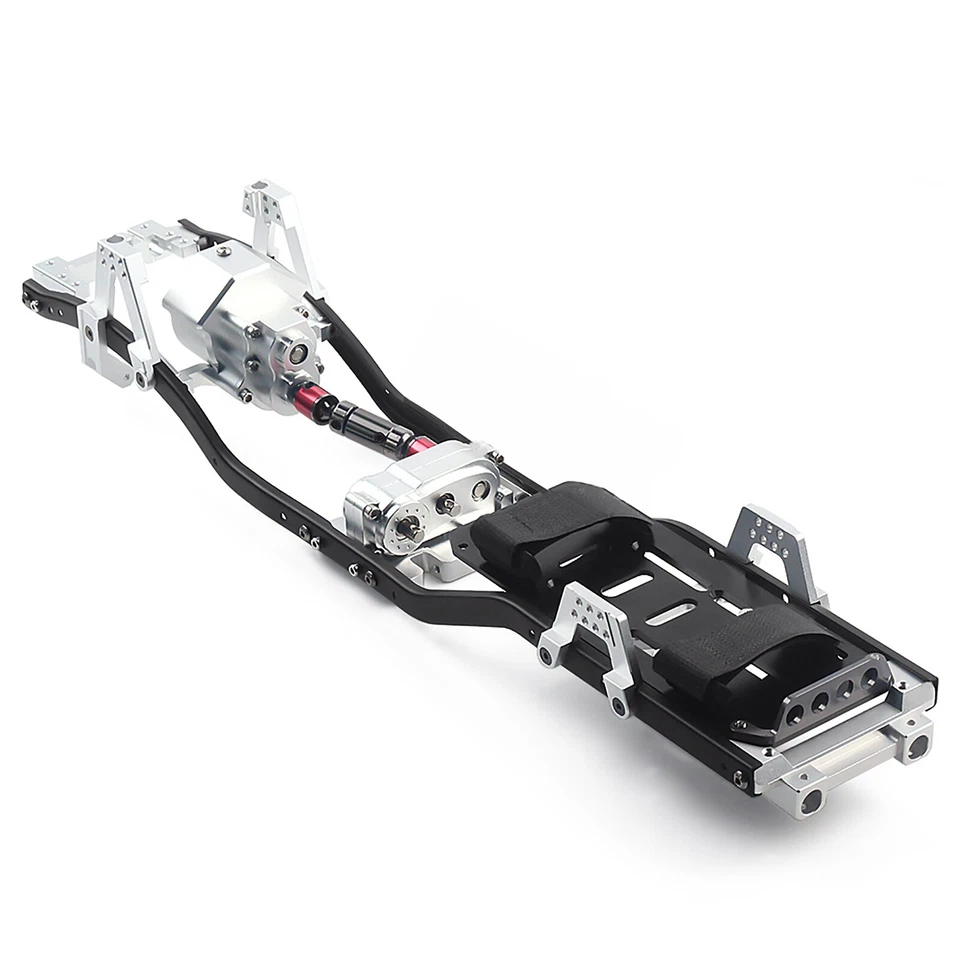 313mm Wheelbase Chassis Frame Gearbox For 1/10 AXIAL SCX10 II 90046 RC Crawler - Image 2 of 4
