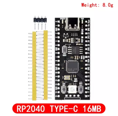 Neu Raspberry Pi Pico Board RP2040 TYPE-C / MICRO Dual-Core 264KB ARM| 16MB |