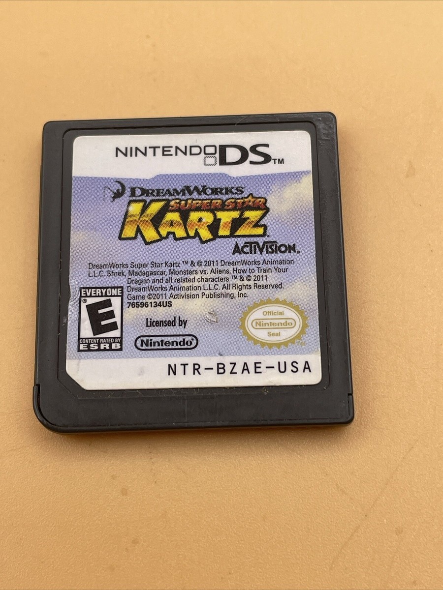 DreamWorks Super Star Kartz (Nintendo DS, 2011) Cartridge Only