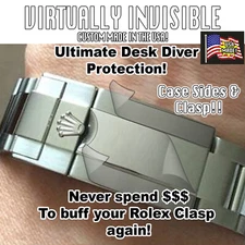 For-Rolex GMT Master II Full Clasp ONLY - HD Protectors Anti Scratch Set of 2