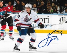 Jake Leschyshyn Las Vegas Golden Knights signed Regina Pats 8x10 photo 