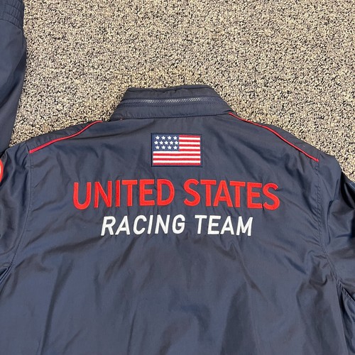 Rare Polo Ralph Lauren Rl Team Racing United States 2011 Zip Up Jacket Youth XL - Picture 9 of 12