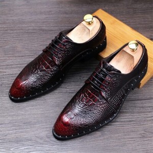 Zapatos de piel de cocodrilo para Hombre, zapato de fiesta de boda Calzado  Fino | eBay