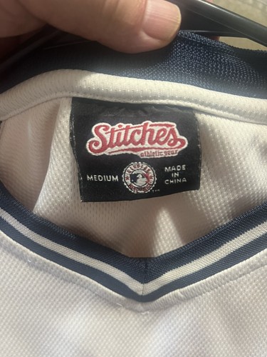 Boston Red Sox Stitches Short Sleeve pullover Jersey Men's Medium Embroidered - Picture 3 of 7