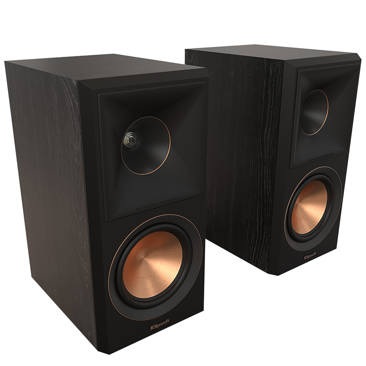 Колонки для книжных полок Klipsch RP-500M II - Высококачественный звук, Черное дерево (пара)