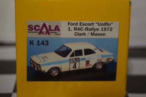 Scala 43 Ford Escort Mk1 RAC Rally 1972 R.Clark 1/43 Scale K143 - Picture 2 of 8