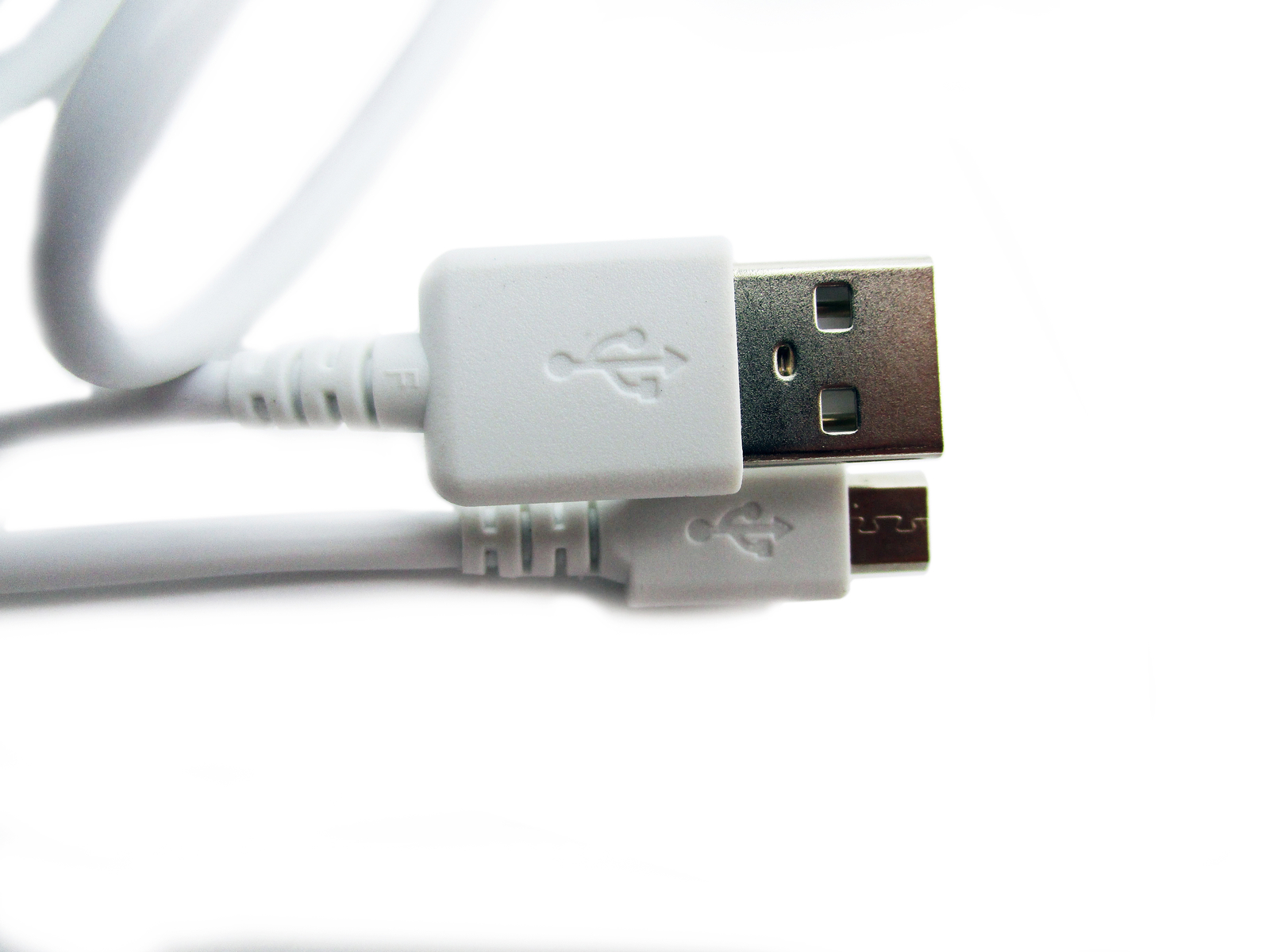 90cm USB Data / Charger Power White Cable for Kurio RTL 10S C13300