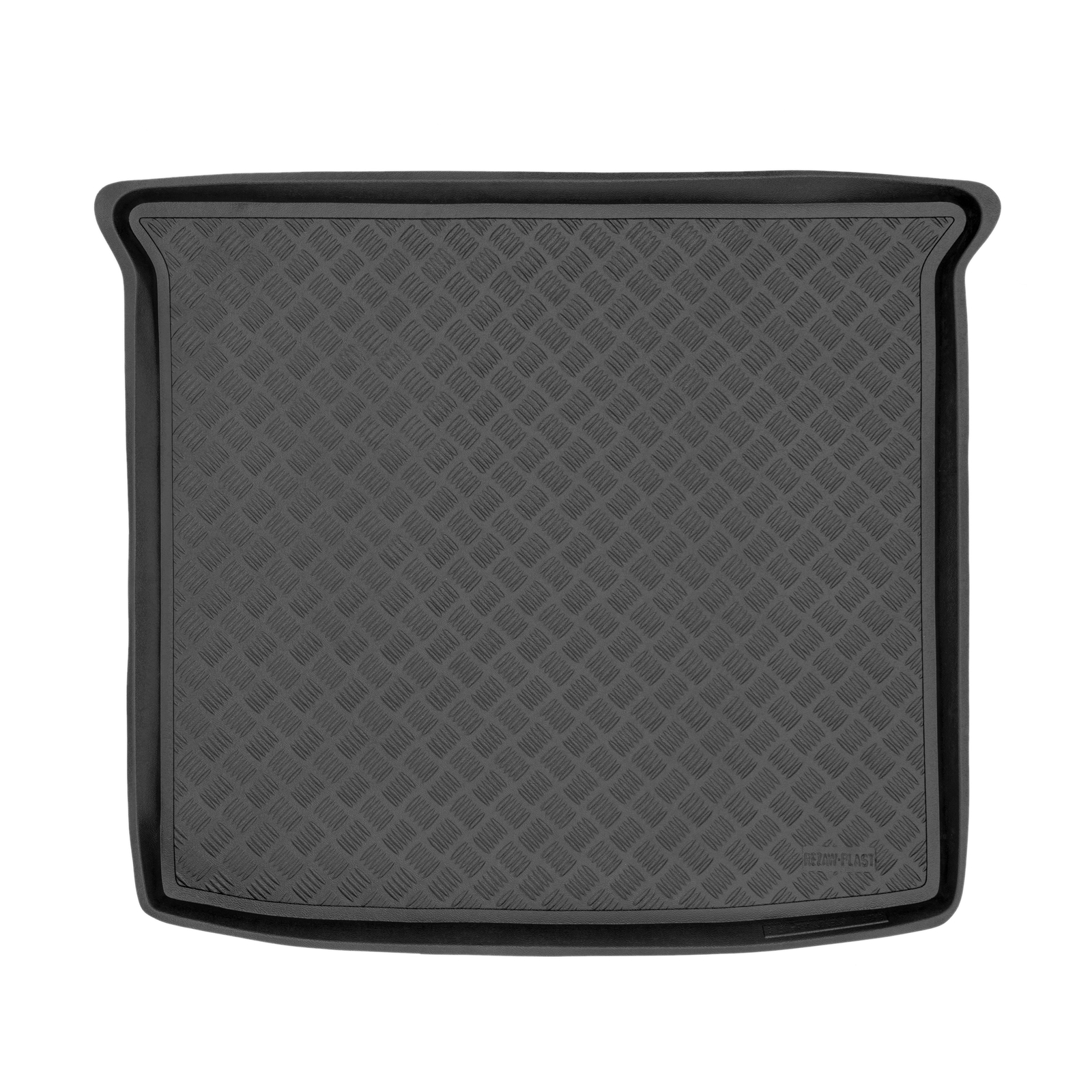 Tapis de coffre PVC Rezaw-Plast pour Volkswagen Touran III depuis 2015 en noir sur mesure