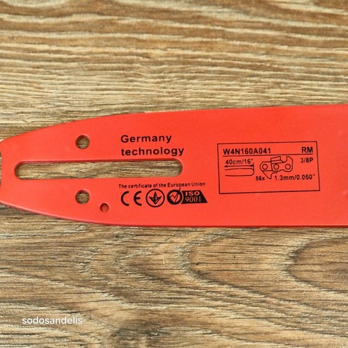 Führungsschiene 16"/40cm 3/8LP .050"/1,3MM 56DL Code:160SXEA041 was 160SPEA04... - Bild 2 von 6