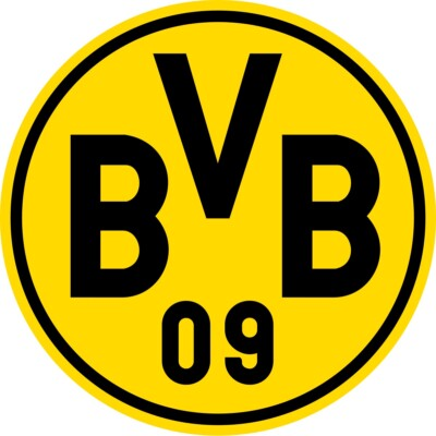 #ad #ad Borussia Dortmund Logo Die Cut Laminated Vinyl Sticker Decal $5.34