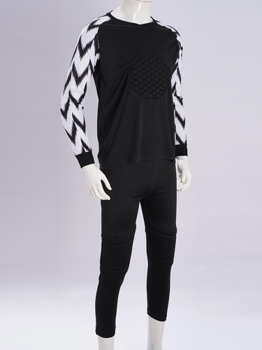 Boys Sets Quick-drying Activewear Goalkeeper Outfits Training Top And Trousers - Picture 13 of 78