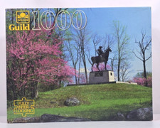 Guild Golden 1000 Piece Puzzle, Gettysburg, Pa. New and Factory Sealed. Rare!